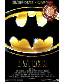 BATMAN 1989 80s ORIGINAL CLASSIC RETRO MOVIE JACK NICHOLSON PRINT PREMIUM POSTER