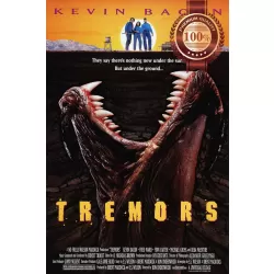 TREMORS 1990 90s KEVIN BACON FILM OFFICIAL CINEMA MOVIE PRINT PREMIUM POSTER