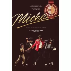 MICHAEL 2026 JACKSON TEASER ORIGINAL MOVIE FILM CINEMA PRINT PREMIUM POSTER
