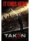 TAKEN 3 LIAM NEESON ORIGINAL OFFICIAL CINEMA MOVIE FILM PRINT PREMIUM POSTER