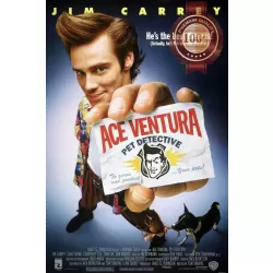 ACE VENTURA PET DETECTIVE 1994 90s MOVIE ORIGINAL CINEMA PRINT PREMIUM POSTER