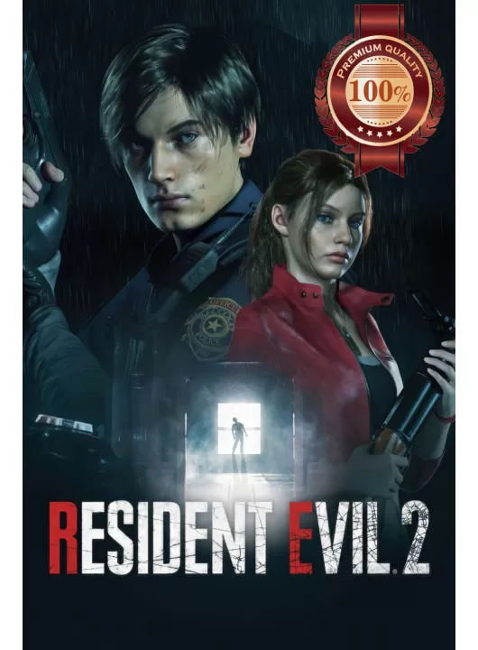 RESIDENT EVIL 2 2019 REMAKE ZOMBIE SURVIVAL VIDEO GAME ART PRINT PREMIUM POSTER RESIDENT EVIL 2 2019 REMAKE ZOMBIE SURVIVAL VIDEO GAME ART PRINT PREMIUM POSTER