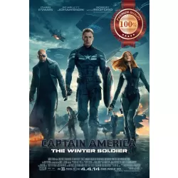 CAPTAIN AMERICA WINTER SOLDIER MOVIE ORIGINAL CINEMA PRINT PREMIUM POSTER
