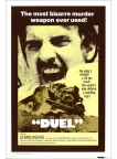 "DUEL" DUEL 1971 70s ORIGINAL RETRO CINEMA FILM MOVIE PRINT PREMIUM POSTER "DUEL" DUEL 1971 70s ORIGINAL RETRO CINEMA FILM MOVIE PRINT PREMIUM POSTER