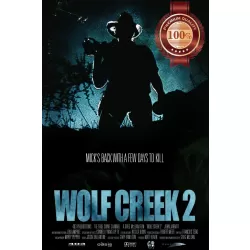 WOLF CREEK 2 MICK'S BACK 2013 ORIGINAL MOVIE FILM CINEMA PRINT PREMIUM POSTER