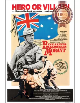 BREAKER MORANT 1980 80s ORIGINAL AUS WAR MOVIE FILM CINEMA PRINT PREMIUM POSTER