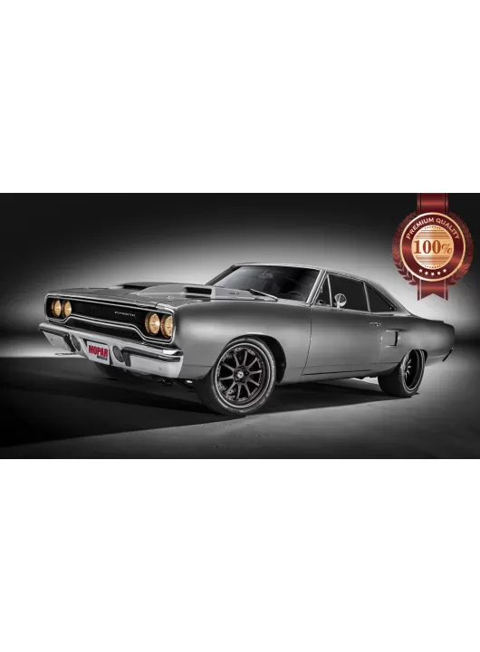 PLYMOUTH ROADRUNNER 70 MUSCLE CAR MOPAR HEMI FRONT SIDE PRINT PREMIUM POSTER