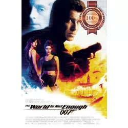 THE WORLD IS NOT ENOUGH JAMES BOND ORIGINAL CINEMA ART PRINT PREMIUM POSTER