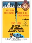 12 ANGRY MEN 1957 50s ORIGINAL CINEMA MOVIE FILM ART PRINT PREMIUM POSTER
