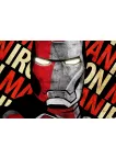 LARGE IRONMAN IRON MAN DESIGN MARVEL BACKGROUND MOVIE HOME WALL ART PRINT POSTER