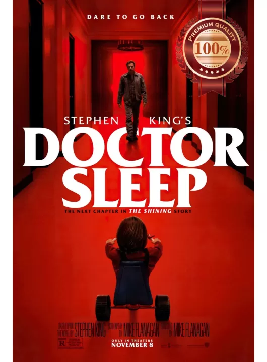 DOCTOR SLEEP 2019 THE SHINING 2 ORIGINAL CINEMA MOVIE FILM PRINT PREMIUM POSTER DOCTOR SLEEP 2019 THE SHINING 2 ORIGINAL CINEMA MOVIE FILM PRINT PREMIUM POSTER