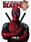 DEADPOOL 2016 TEASER OFFICIAL ORIGINAL CINEMA MOVIE PRINT PREMIUM POSTER