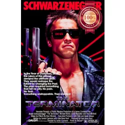 THE TERMINATOR ONE 1 1984 80s ORIGINAL OFFICIAL  MOVIE PRINT PREMIUM POSTER