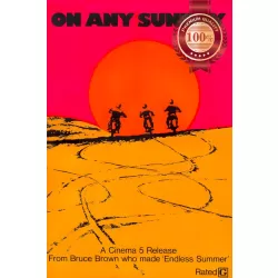 ON ANY SUNDAY 1971 V2 70s ORIGINAL OFFICIAL CINEMA MOVIE PRINT PREMIUM POSTER