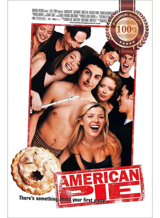 AMERICAN PIE 1999 90s OFFICIAL ORIGINAL MOVIE FILM CINEMA PRINT PREMIUM POSTER