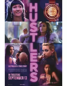 HUSTLERS 2019 ORIGINAL OFFICIAL CINEMA MOVIE FILM PRINT PREMIUM POSTER