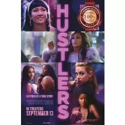 HUSTLERS 2019 ORIGINAL OFFICIAL CINEMA MOVIE FILM PRINT PREMIUM POSTER