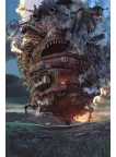 HOWLS MOVING CASTLE CLOSE UP STUDIO GHIBLI WALL ART PRINT PREMIUM POSTER