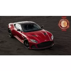 ASTON MARTIN SUPERLEGGERA RED LUXURY CAR SPORTS VEHICLE PRINT PREMIUM POSTER