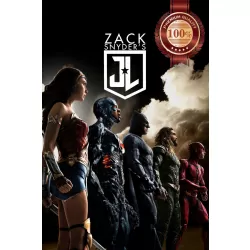 ZACK SNYDER'S JUSTICE LEAGUE V2 HBO OFFICIAL ORIGINAL MOVIE PRINT PREMIUM POSTER