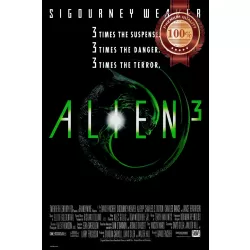 ALIEN 3 1992 THREE 90s ORIGINAL OFFICIAL CINEMA FILM MOVIE PRINT PREMIUM POSTER