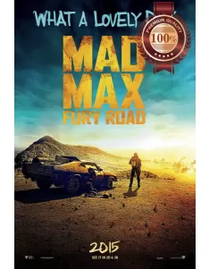 MAD MAX FURY ROAD 2015 ORIGINAL CINEMA FILM MOVIE WALL PRINT PREMIUM POSTER