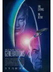 STAR TREK GENERATIONS 1994 90s ORIGINAL CINEMA MOVIE FILM PRINT PREMIUM POSTER