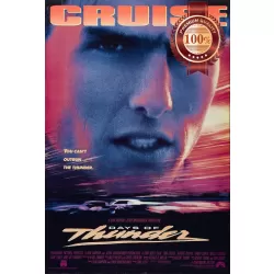 DAYS OF THUNDER 1990 90s TOM CRUISE ORIGINAL MOVIE FILM PRINT PREMIUM POSTER