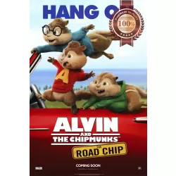 ALVIN AND THE CHIPMUNKS THE ROAD CHIP 2015 CINEMA MOVIE PRINT PREMIUM POSTER