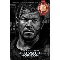 DEEPWATER HORIZON 2016 ORIGINAL MOVIE CINEMA PRINT PREMIUM POSTER