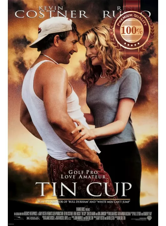 TIN CUP 1996 90s ORIGINAL OFFICIAL CINEMA FILM MOVIE PRINT PREMIUM POSTER