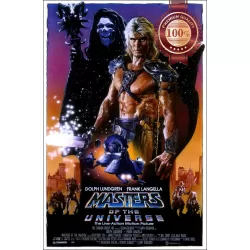 MASTERS OF THE UNIVERSE 1987 ORIGINAL OFFICIAL CINEMA MOVIE PRINT PREMIUM POSTER