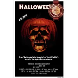 HALLOWEEN 2 II TWO 1981 JOHN CARPENTER ORIGINAL MOVIE PRINT PREMIUM POSTER