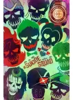 SUICIDE SQUAD 2016 SKULLS ORIGINAL OFFICIAL CINEMA MOVIE PRINT PREMIUM POSTER SUICIDE SQUAD 2016 SKULLS ORIGINAL OFFICIAL CINEMA MOVIE PRINT PREMIUM POSTER