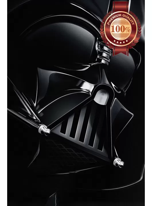 DARTH VADER CLOSE UP MASK HELMET STAR WARS FILM MOVIE PRINT PREMIUM POSTER