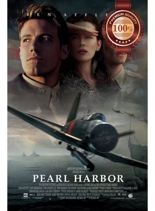 PEARL HARBOR 2001 ORIGINAL OFFICIAL CINEMA FILM MOVIE PRINT PREMIUM POSTER