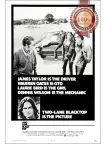 TWO LANE BLACKTOP 1971 70s OFFICIAL ORIGINAL CINEMA MOVIE PRINT PREMIUM POSTER TWO LANE BLACKTOP 1971 70s OFFICIAL ORIGINAL CINEMA MOVIE PRINT PREMIUM POSTER