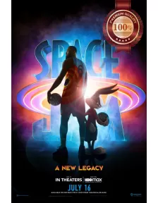 SPACE JAM A NEW LEGACY TEASER 2021 OFFICIAL CINEMA MOVIE PRINT PREMIUM POSTER