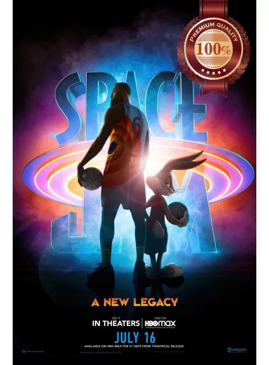 SPACE JAM A NEW LEGACY TEASER 2021 OFFICIAL CINEMA MOVIE PRINT PREMIUM POSTER