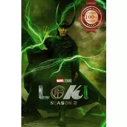 LOKI TV SEASON 2 LIGHTNING WALKING OFFICIAL SERIES TV SHOW PRINT PREMIUM POSTER