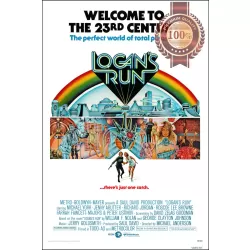 LOGAN'S RUN 1976 70s SCI-FI ORIGINAL MOVIE FILM ART CINEMA PRINT PREMIUM POSTER