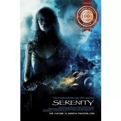 SERENITY 2005 SCI-FI ORIGINAL OFFICIAL CINEMA FILM MOVIE PRINT PREMIUM POSTER