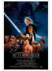 RETURN OF THE JEDI STAR WARS 80s MOVIE FILM ORIGINAL CINEMA PRINT PREMIUM POSTER RETURN OF THE JEDI STAR WARS 80s MOVIE FILM ORIGINAL CINEMA PRINT PREMIUM POSTER