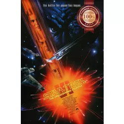 STAR TREK VI THE UNDISCOVERED COUNTRY 1991 ORIGINAL MOVIE PRINT PREMIUM POSTER