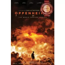 OPPENHEIMER 2023 TEASER ORIGINAL CINEMA MOVIE FILM PRINT PREMIUM POSTER
