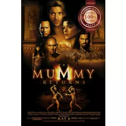 THE MUMMY RETURNS 2001 OFFICIAL ORIGINAL CINEMA MOVIE PRINT PREMIUM POSTER