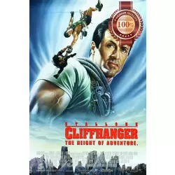 CLIFFHANGER 1993 90s STALLONE OFFICIAL MOVIE FILM ORIGINAL PRINT PREMIUM POSTER