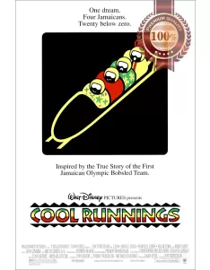 COOL RUNNINGS 1993 90s ORIGINAL MOVIE CINEMA PRINT PREMIUM POSTER