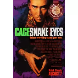 SNAKE EYES 1998 90s ORIGINAL MOVIE CINEMA PRINT PREMIUM POSTER