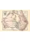 1878 VINTAGE AUSTRALIAN AUS AUSTRALIA MAP RETRO GRAYS PRINT - PREMIUM POSTER 1878 VINTAGE AUSTRALIAN AUS AUSTRALIA MAP RETRO GRAYS PRINT - PREMIUM POSTER